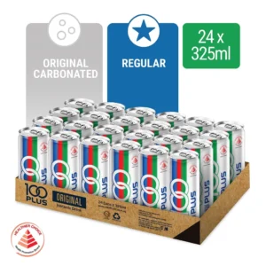 [1 Carton] 100 Plus Original Isotonic Drinks (24x325ml)